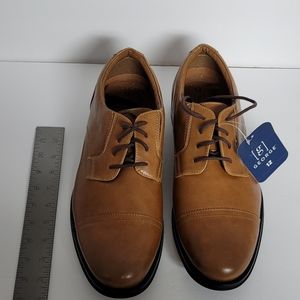 George Brown Oxford Faux Leather Dress Shoes (Size-12)